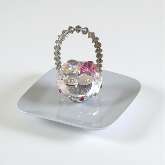 Swarovski Other - Swarovski Crystal Easter Beaded Basket Name Your Piece Sale Going On!